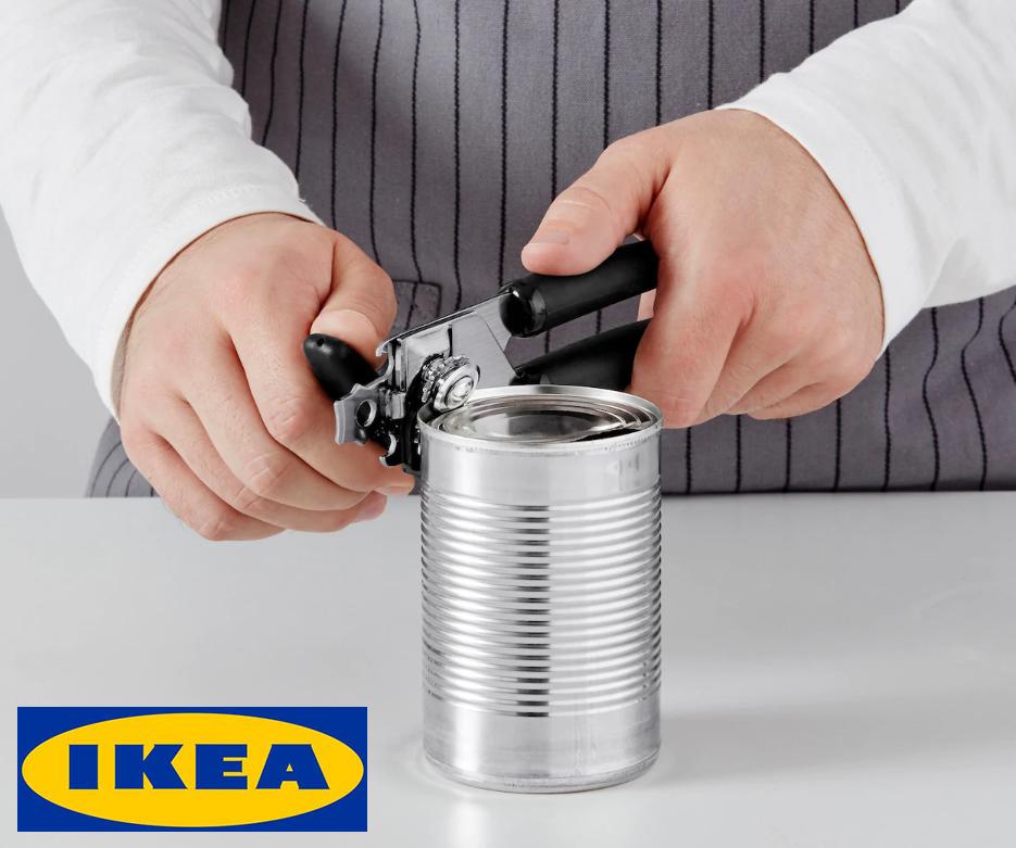 IKEA 365+ VÄRDEFULL  VARDEFULL  ที่เปิดกระป๋อง เปิดขวด สแตนเลส ไม่เป็นสนิ่ม ด้ามจับยาง สบายมือ