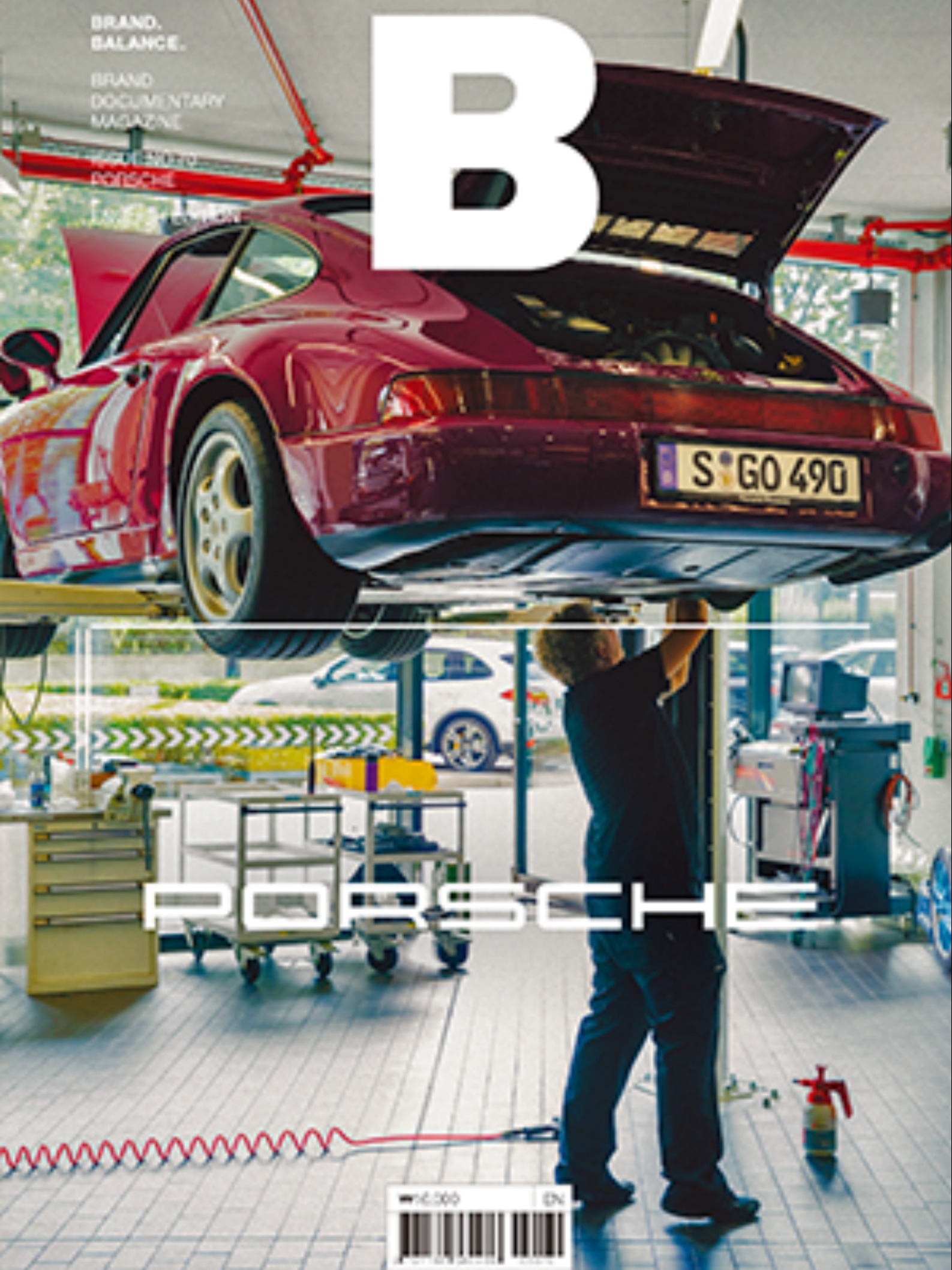 Magazine B ISSUE No.70 Porsche ฉบับภาษาอังกฤษ