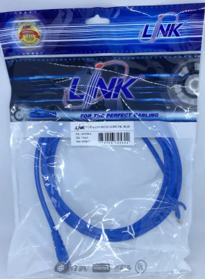 LAN CABLE LINK RJ45 TO RJ45 PATCH CORD CAT6/3M BLUE