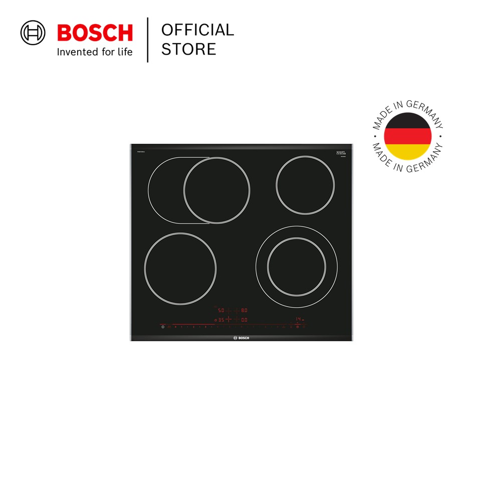 Bosch เตาไฟฟ้า ขนาด 60 ซม. ซีรีส์ 8 รุ่น PKN675DB1A Lazada.co.th