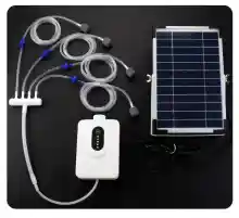 ภาพขนาดย่อของภาพหน้าปกสินค้าSolar Powered Oxygenator น้ำปั๊มออกซิเจนเครื่องฟอกอากาศในบ่อน้ำ Aquarium Airpump ออกซิเจนถังปลาคอมเพรสเซอร์ Aerator(สินค้ามี2รุ่นไห้เลือกค่ะ) จากร้าน GMY SHOP บน Lazada ภาพที่ 11