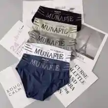 ภาพขนาดย่อของภาพหน้าปกสินค้ากางเกงใน กางเกงชั้นในชาย กางเกงในใส่สบาย กางเกงใน MUNAFIE รุ่น 3MNF จากร้าน Gengnai บน Lazada ภาพที่ 5
