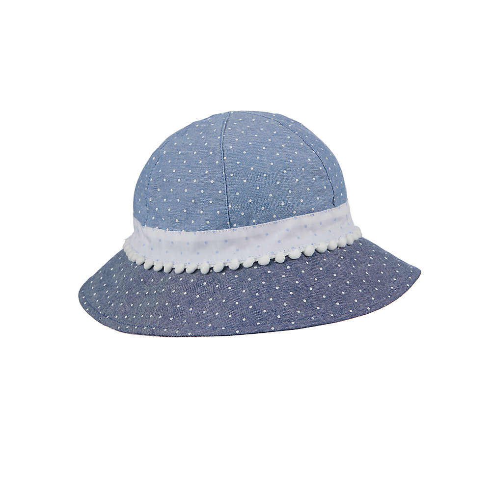 หมวกเด็ก mothercare polka dot sun hat VD391