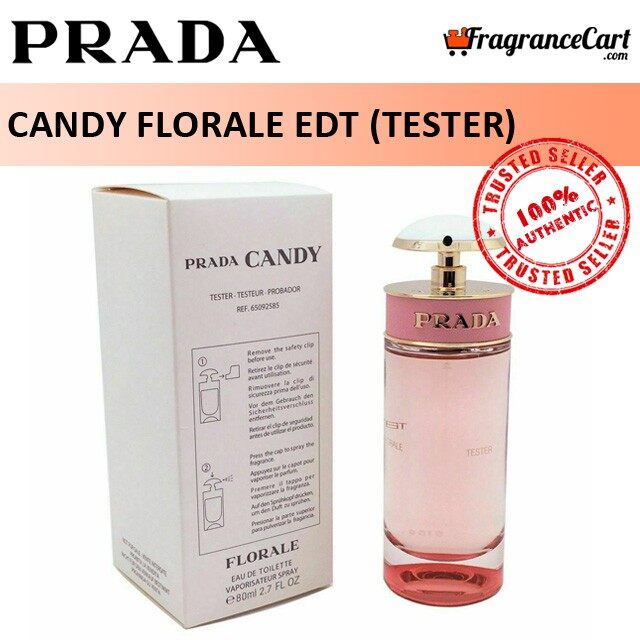 Official Premium Quality Original Prada Candy Florale EDT for Women (80ml  Tester) Eau de Toilette Floral Pink [Brand New 100% Authentic Perfume/Fragrance]  Lazada PH