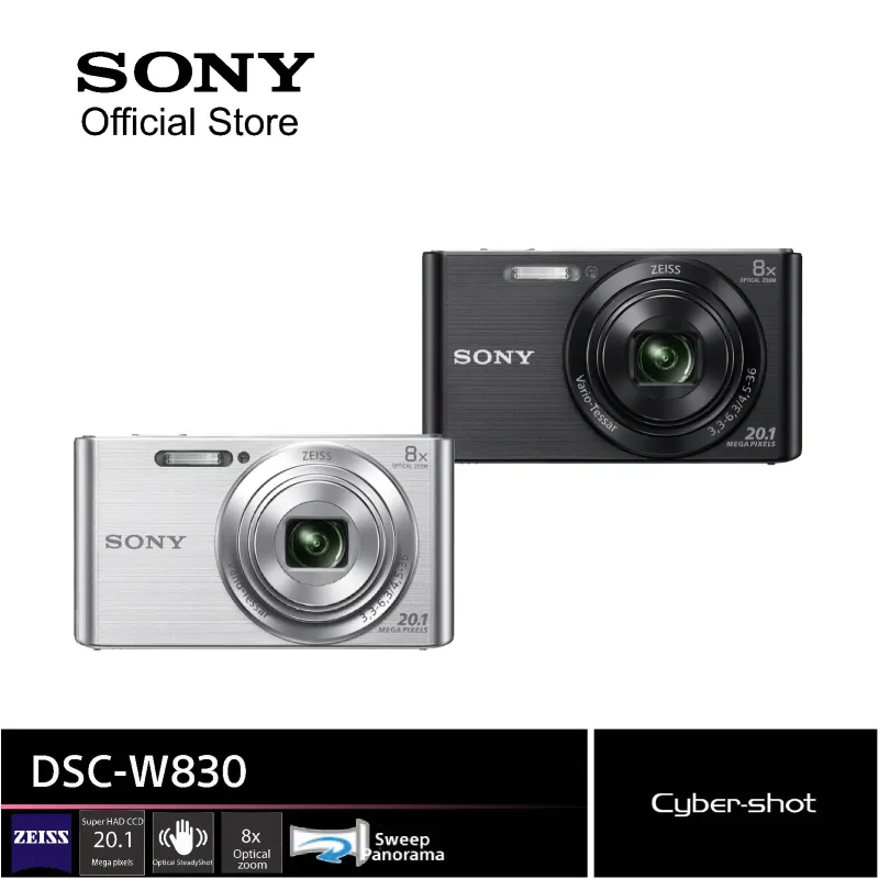 ภาพสินค้าSony DSC-W830 กล้องคอมแพคพร้อมซูมออปติคอล จากร้าน Sony Official Store บน Lazada ภาพที่ 2