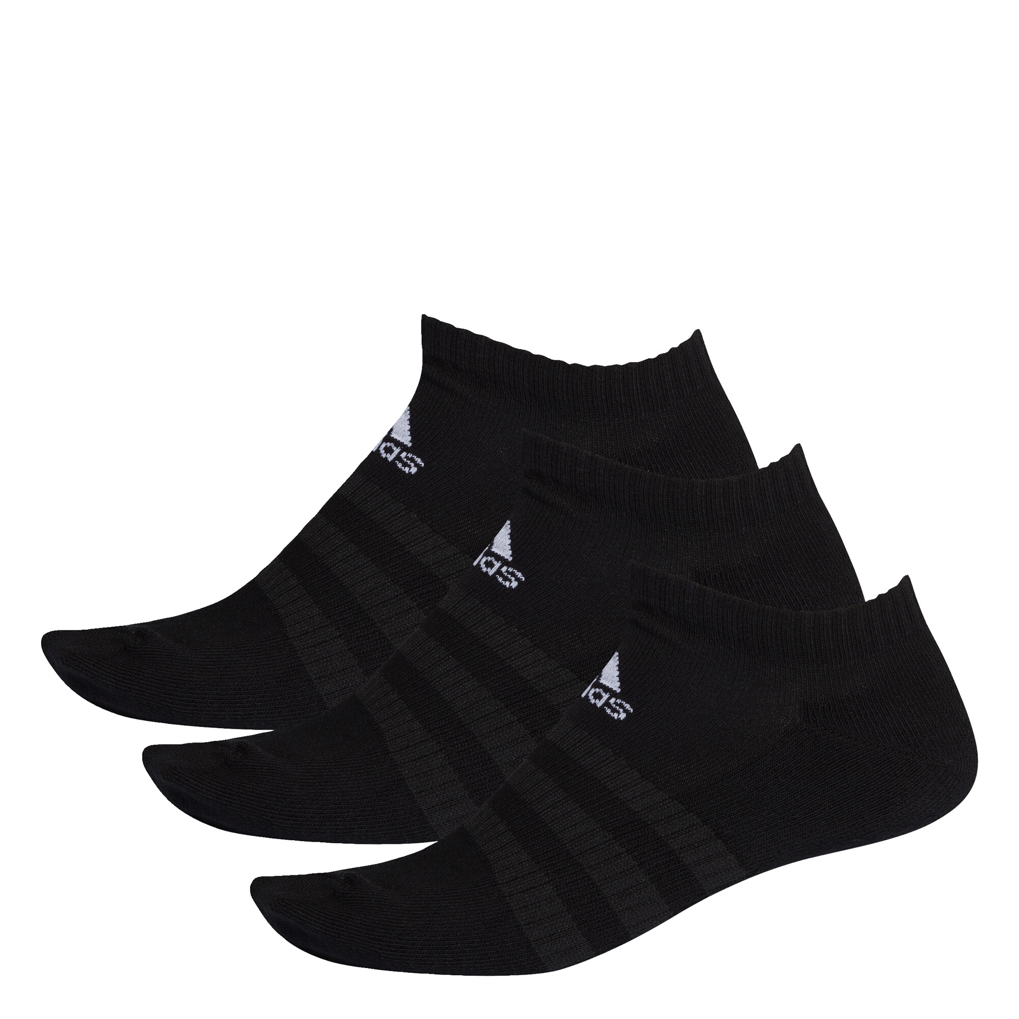 adidas TRAINING Cushioned Ankle Socks 6 Pairs Unisex Black DZ9363 ...