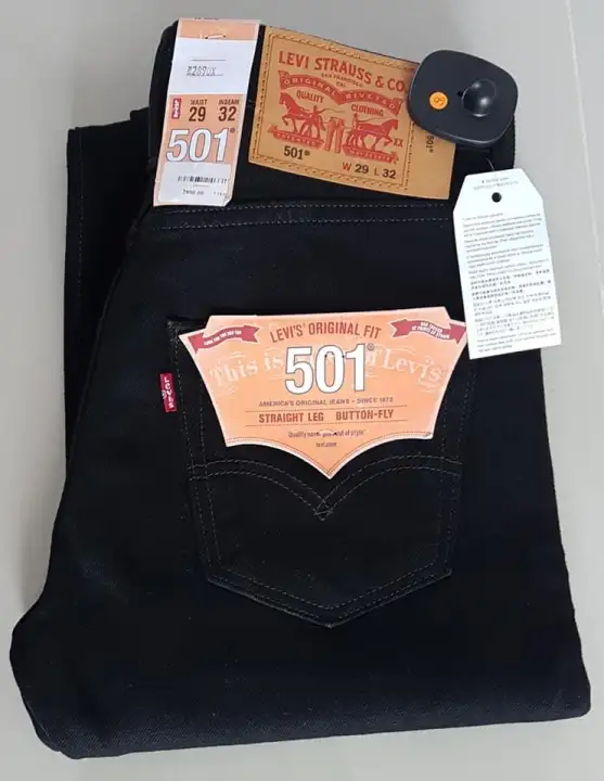 levis 501 black 0660