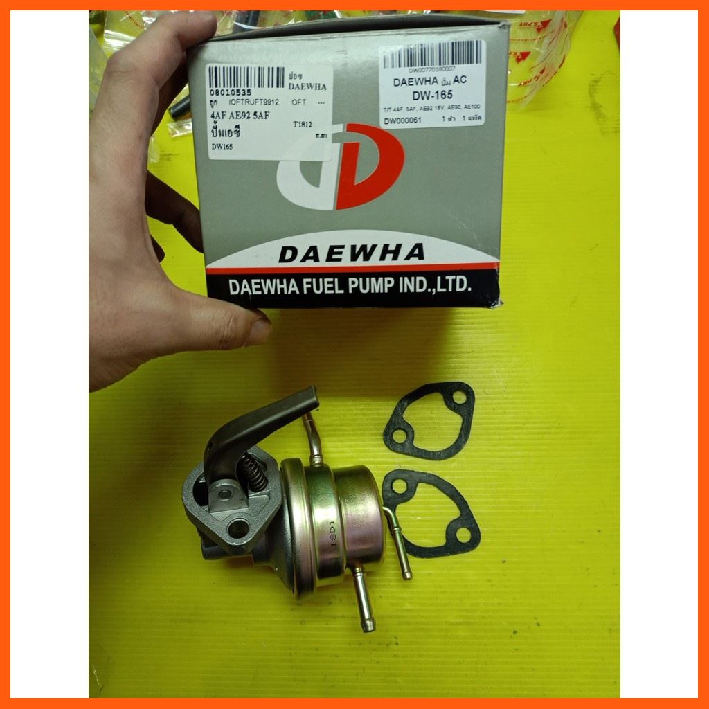 Best Quality 4AF 4AFE 5AFE AE92 16V AE90 AE100 ปั้มเอซี DW-165 TOYOTA โตโยต้า ปั้มAC 18 อุปกรณ์รถยนต์ Caraccessories อะไหล่รถยนต์ Autoparts ชิ้นส่วนอะไหล่รถยนต์ Autospareparts