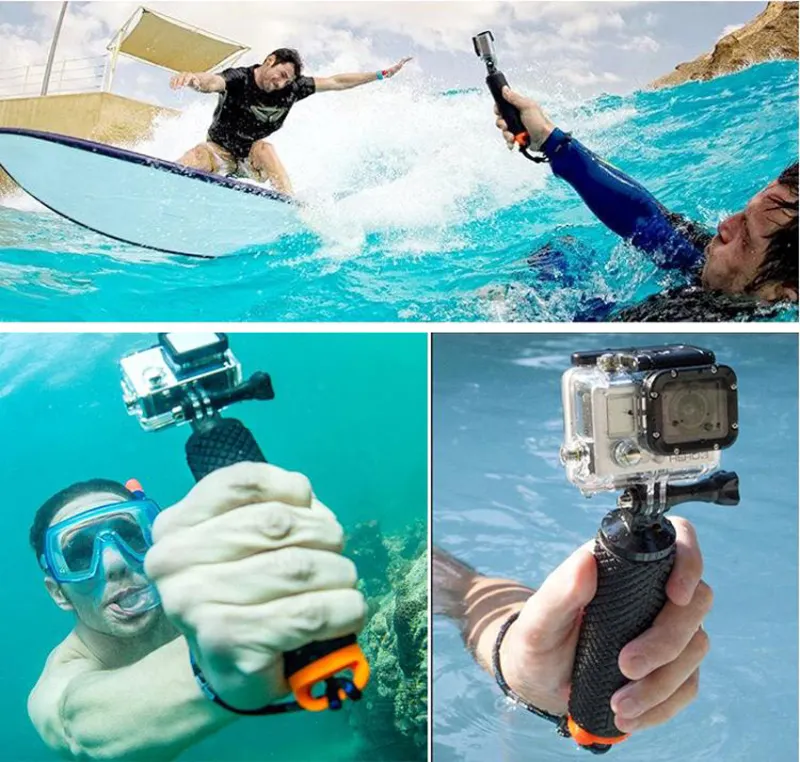 ภาพสินค้าทุ่นลอยน้ำ ไม้ลอยน้ำ สำหรับ กล้อง แอคชั้น 5สี GoPro Hero 11/10/9/8/7/6/5/4/3 Floating Handle Grip for GoPro Hero 11/10/9/8/7/6/5/4/3 Session and other Action Camera available in 5 colors จากร้าน Dee Plus บน Lazada ภาพที่ 8