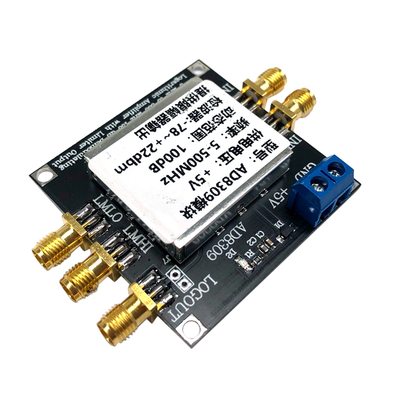 Bán 500MHZ Detector Logarithmic Amplifier,AD8309 100DB Dynamic Range Detector Limiting IF