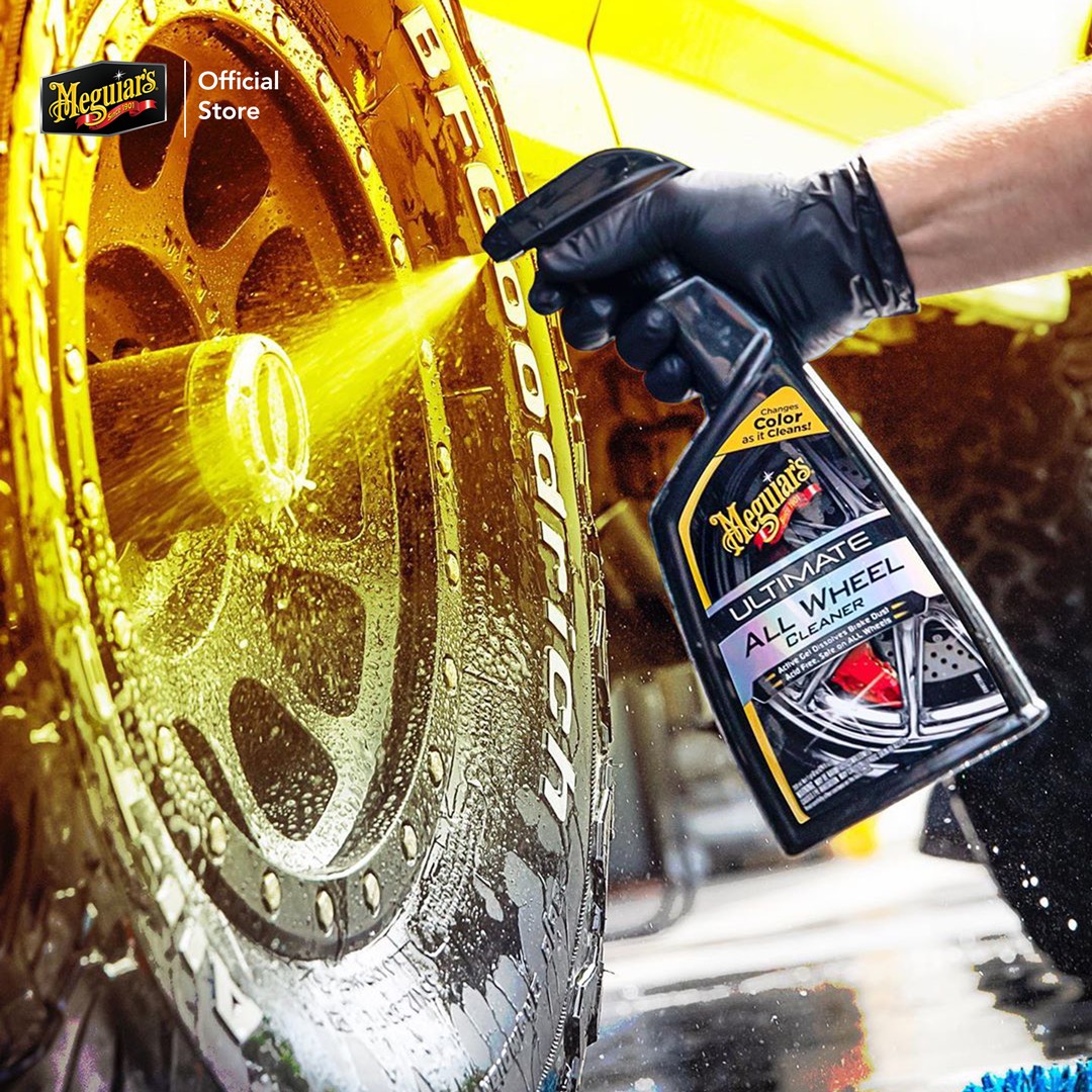 Meguiars G180124 Ultimate All Wheel Cleaner น้ำยาล้างล้ออัลติเมท รูปแบบ ...