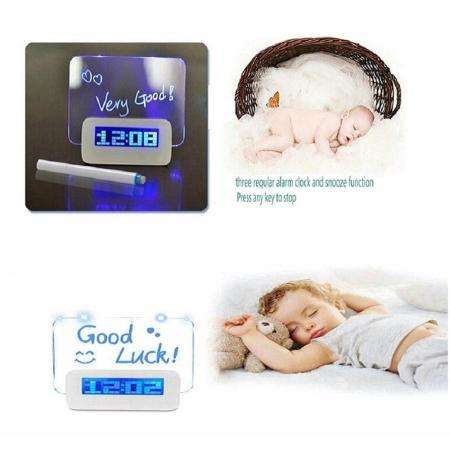 กระดาน led กับนาฬิกาปลุกดิจิตอลเน้นกับ 4พอร์ตยูเอสบีฮับ Message Clock นาฬิกาUSB นาฬิกาตั้งโต๊ะ นาฬิกาปลุกตั้งเวลา ตั้งฬิกาตั้งโต้ะ นาฬิกาหัวเตียง นาฬิกาledสวยๆ นาฬิกาled กระดานนาฬิกา นาฬิกาเรืองแสง นาฬิกาตั้งโต๊ะสวยๆ