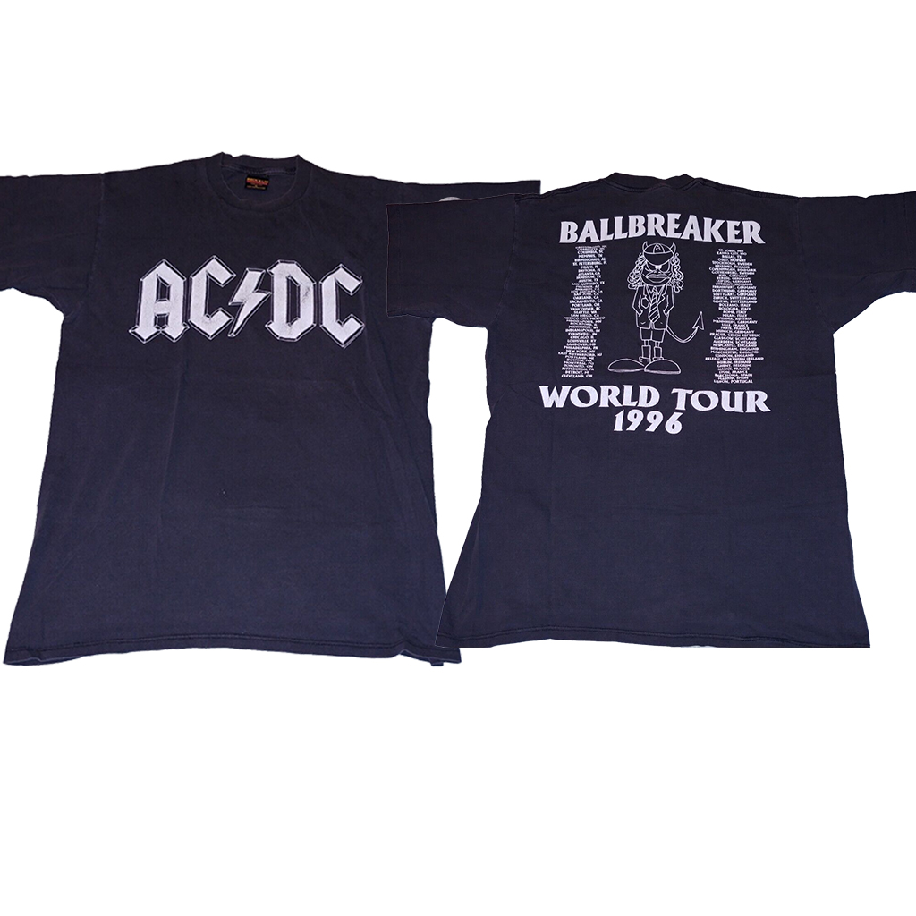 AC/DC 1996 world tour ビンテージ Tシャツ XL 1996 ACDC World Tour