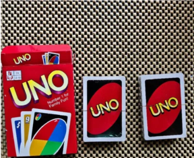 CARD GAME UNO การ์ดเกมส์ ไพ่ อูโน่ uno ครบชุด 108 ใบ (กระดาษมัน)
