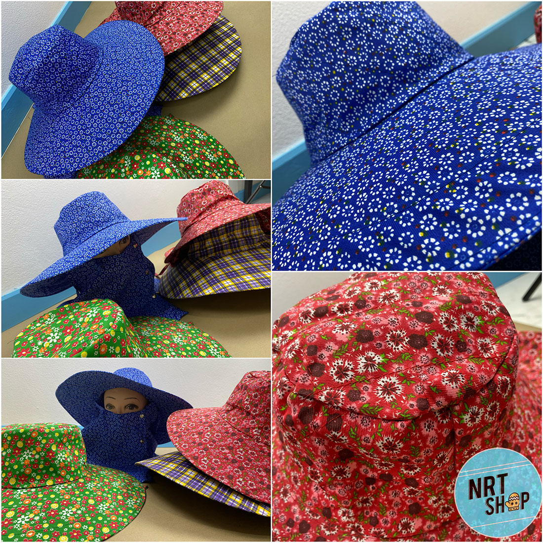 หมวกผ้ากันแดด หมวกผ้า มีผ้าปิดหน้าและลำคอ สามารถกันแดดได้ดี  หมวกมีขนาด 43 เซนติเมตร และ ขนาด 36 เซนติเมตร สิค้าตรงปก จัดส่งตรงเวลา