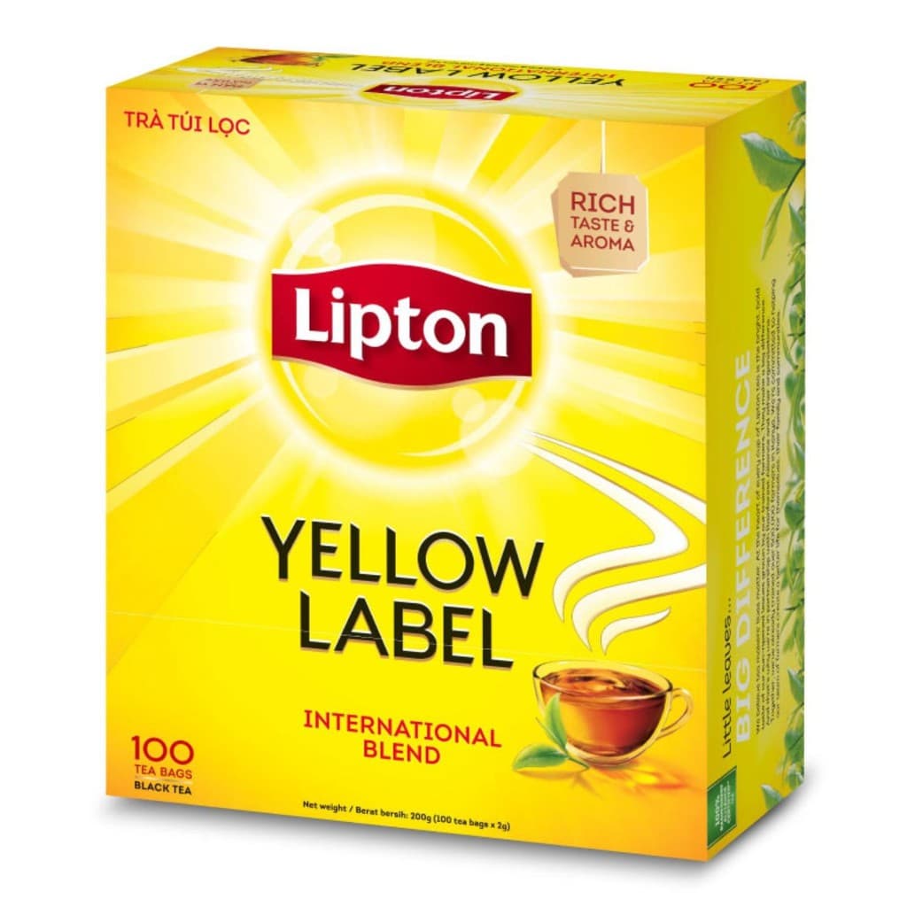 ชาลิปตัน Lipton Tea แพ็ค 100 ซอง