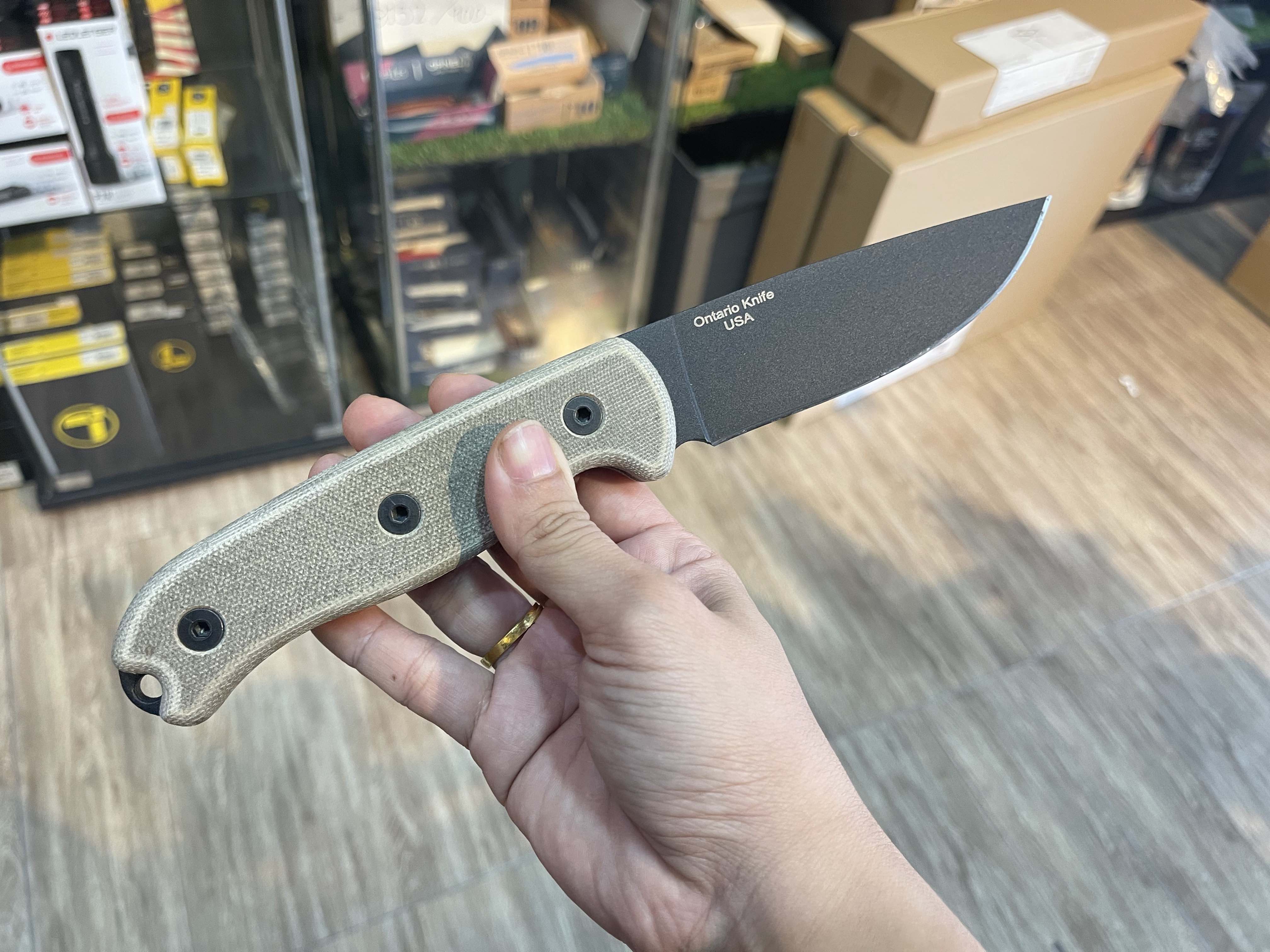 Ontario TAK 1 w/Nylon Sheath(8671) Procamping ThaiPick