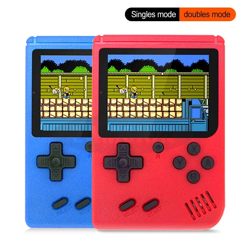 2021 New 400 IN 1 Portable Retro Game Console Handheld Game Advance Players Boy 8 Bit Gameboy 3.0 Inch LCD Sreen Support TV