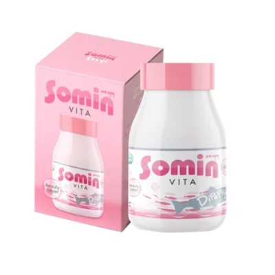 Somin Vita Collagen โซมิน ไวต้า ( 1 กระปุก มี 30 เม็ด / ของแท้)