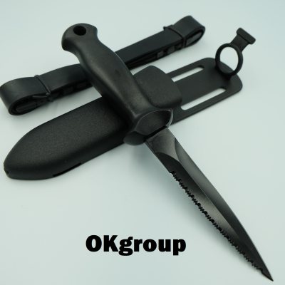 ดูภาพ OKgroup มีดดำน้ำคุณภาพสูง มีดดำน้ำลึก มีดแทงปลา มีดใต้น้ำ มีดพกพา ใบมีดสแตนเลสสตีล420ทนสนิม ยาว21.9ซม. แถมปลอกพลาสติกABSและยางรัดขาอย่างดี FX007 <br/>เพิ่มเติม OKgroup มีดดำน้ำคุณภาพสูง มีดดำน้ำลึก มีดแทงปลา มีดใต้น้ำ มีดพกพา ใบมีดสแตนเลสสตีล420ทนสนิม ยาว21.9ซม. แถมปลอกพลาสติกABSและยางรัดขาอย่างดี FX007