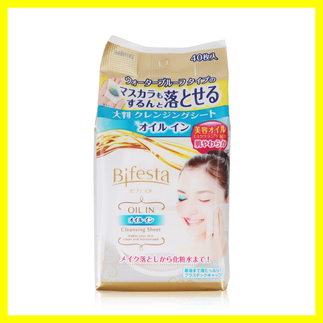 Bifesta Cleansing Sheet OilIn 40sheets KONNIE&COCO ThaiPick