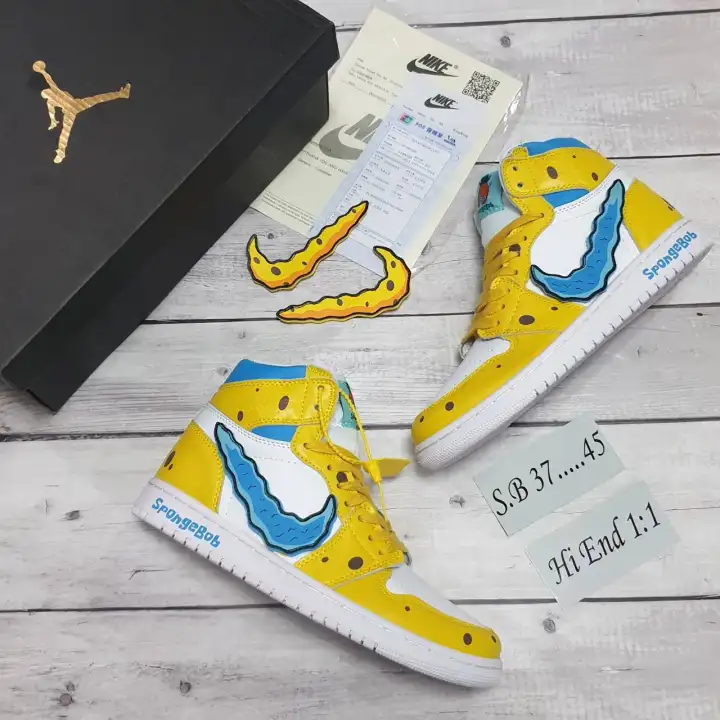 air jordan 1 spongebob