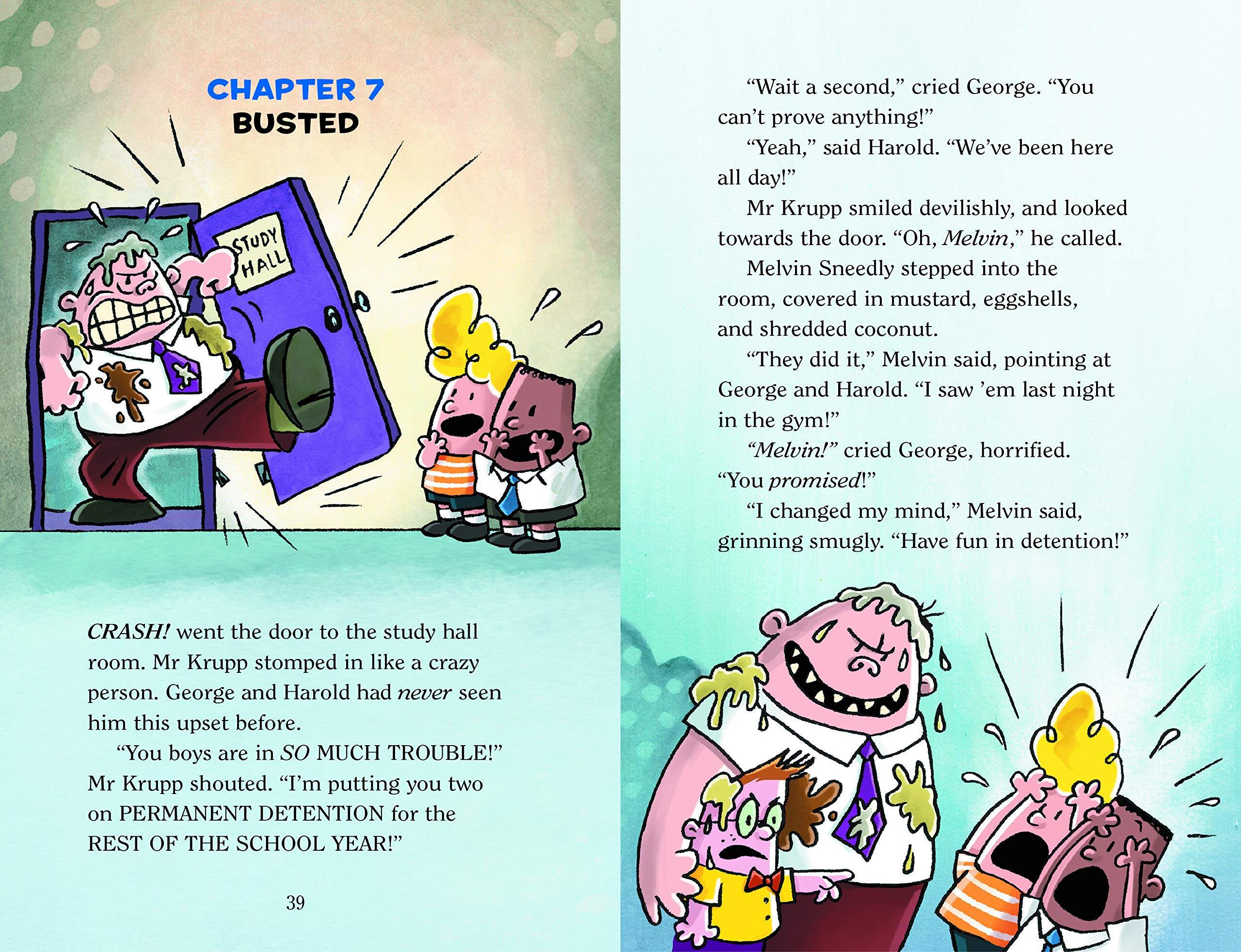 Captain Underpants and the Attack of the Talking Toilets (Captain  Underpants) [Hardcover]English book ใหม่ส่งด่วน