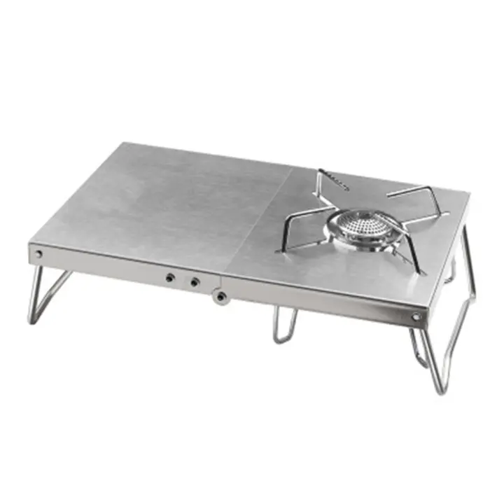 La Folding Dining Table For Soto St 310 Dining Table Camping Table Cb Jcb Trb250 Burners Camping Stove Accessories Lazada Singapore