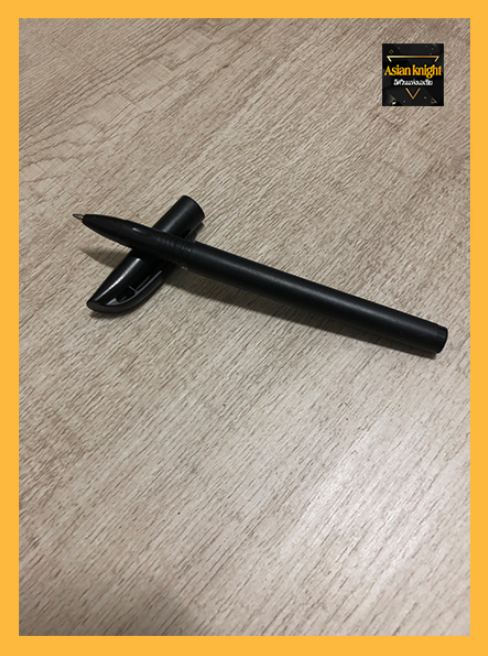 ปากกา ปากกาหมึกซึม ปากกาเจล ปากกานักเรียน ปากกาลูกลื่นสีดำ หมึกดำ Ballpoint pen gel pen（055）