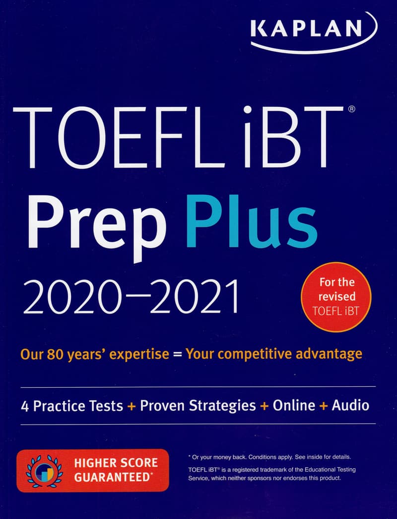 KAPLAN TOEFL IBT PREP PLUS 2020-2021