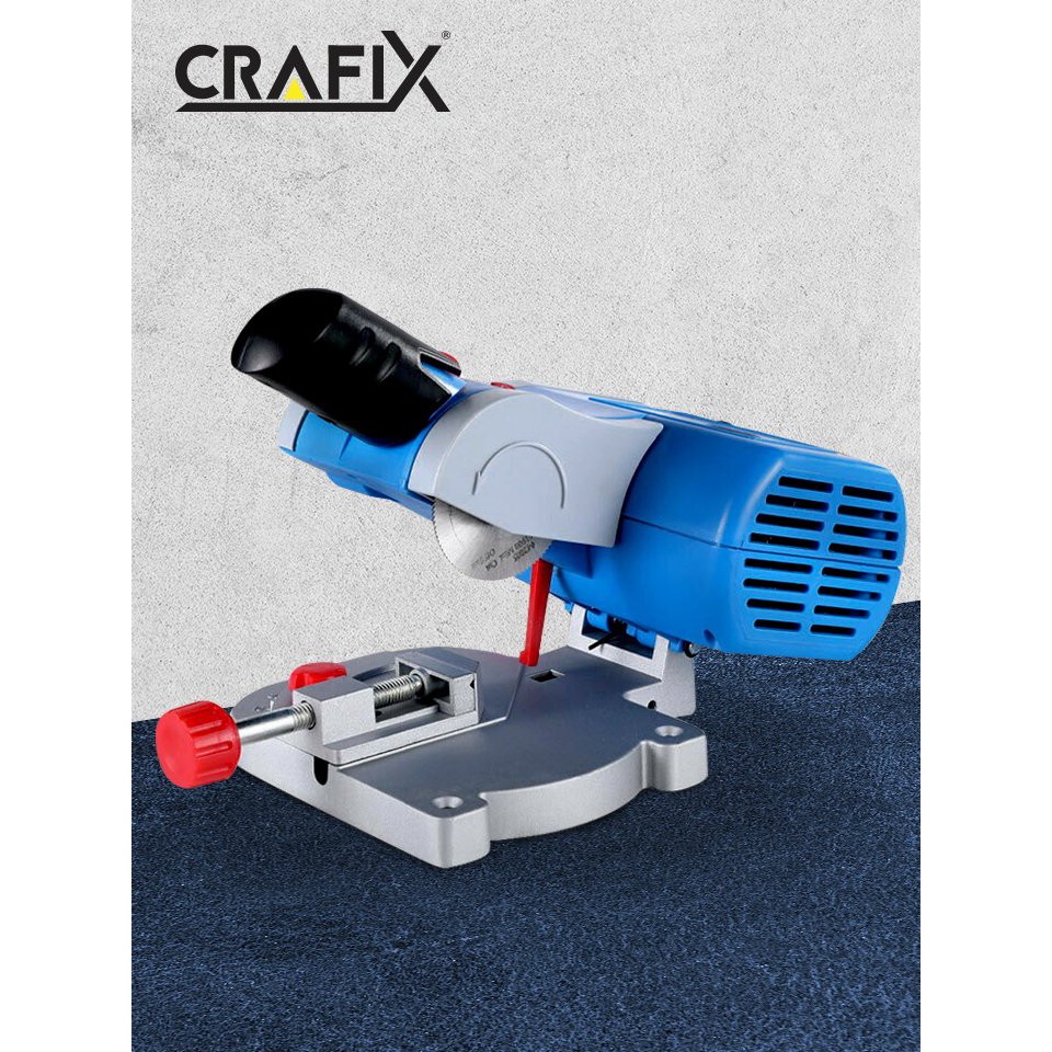 ส่งฟรี CRAFIX เครื่องมือตัดเหล็กตั้งโต๊ะ CRAFIX Mini Cut-off Saw เก็บเงินปลายทาง