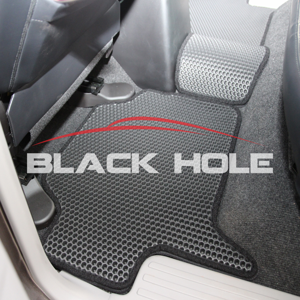 Mitsubishi Pajero Sport ปี 2008 - ปี 2014 พรมรถยนต์Pajero พรมเข้ารูปสองชั้นแบบรูรังผึ้ง Blackhole Double Mat (ชุดห้องโดยสาร) สี SET B ( 6 Pcs. ) New Velcro Black - ดำขอบลายใหม่ ( 6 ชิ้น ) สี SET B ( 6 Pcs. ) New Velcro Black - ดำขอบลายใหม่ ( 6 ชิ้น )