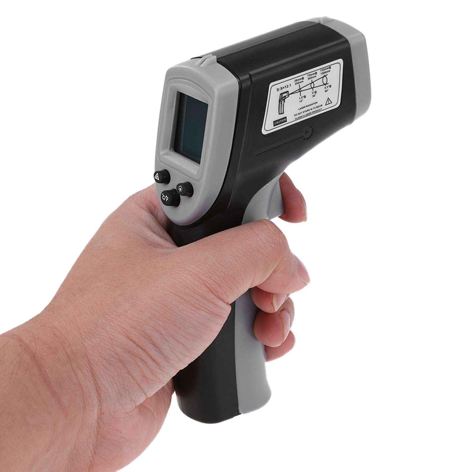 คลังสินค้าพร้อม] ดิจิตอลอินฟราเรด Ther-Mometer เลเซอร์อุตสาหกรรม ...