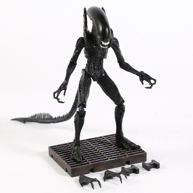 Hiya Toys Aliens Big Chap Warrior Alien PVC Action Figure Collectible ...