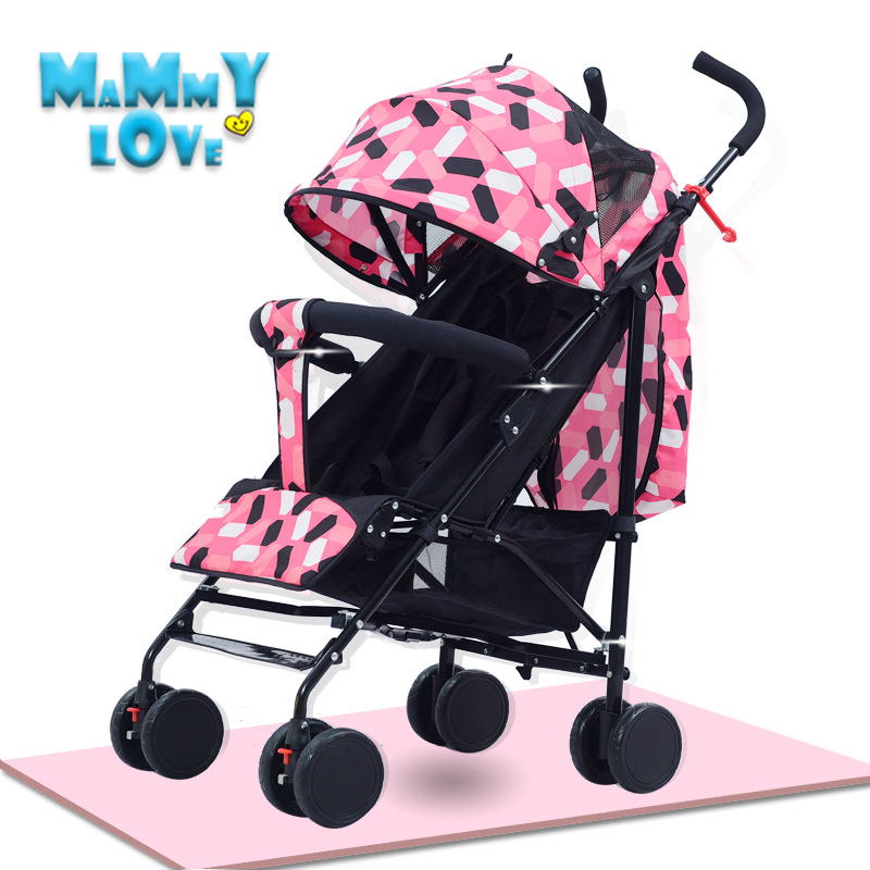 Mammy love Baby gear Strollers Prams รถเข็นเด็ก น้ำหนักเบา พกพาสะดวก นั่งได้นอนได้ สามารถแกะพับได้ รถเข็นของเด็กทารก