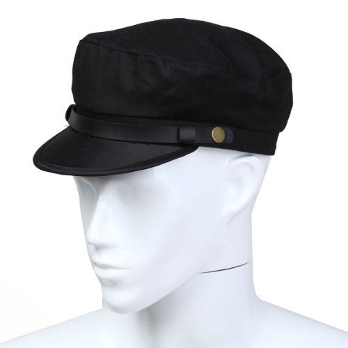 Captain Sailor Marine Cap Cotton Color Black Men New