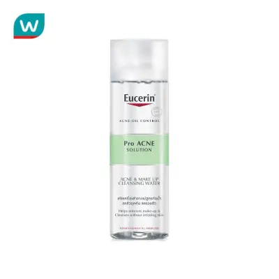 Eucerin Pro Acne Solution Acne & Make Up Cleansing Water 200ml
