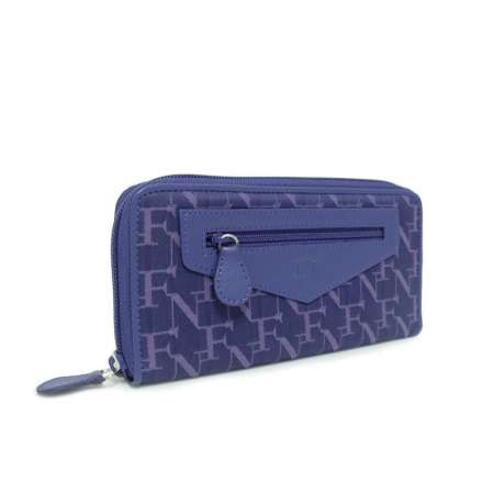 FN BAG กระเป๋าสตางค์ Wallet 1208-24013-010 Col.Ultra Violet