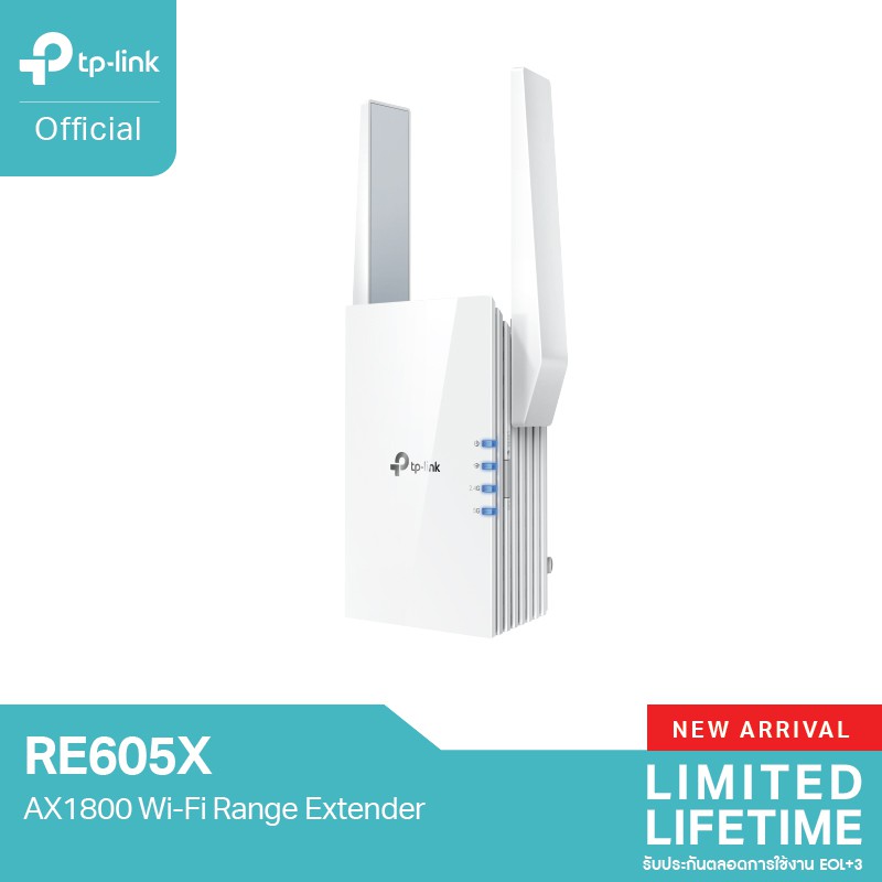ลดราคา TP-Link RE605X AX1800 Wi-Fi Range Extender ตัวขยายสัญญาณ แรงเต็มสปีด กับเทคโนโลยี WiFi6 #ค้นหาเพิ่มเติม ไฟอัจฉริยะ USB Adapter อุปกรณ์รับสัญญาณ หลอดไฟ Smart