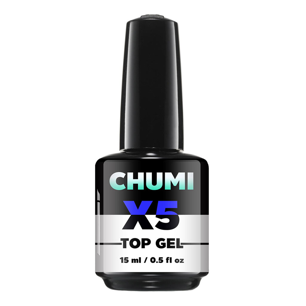 ((ขวดใหญ่)) TOP coat gel สีเจลทาเล็บ สำหรับเคลือบ CHUMI เงานาน งานดี