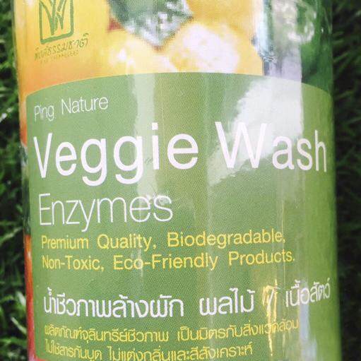 0217น้ำชีวภาพล้างผัก /Pingthammachad Veggie Wash 500 ml (EXP 07/23) #น้ำยาล้างผัก #ผลิตภัณฑ์ล้างผัก #ล้างผัก #ล้างผลไม้ #ผลไม้ไทย #ล้าง #ผักผลไม้ #ผักสลัด #วิธีล้