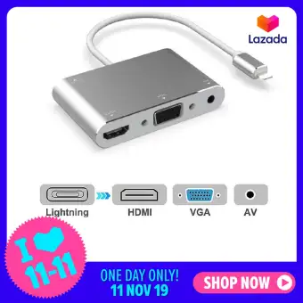 Wincoo 1080p สำหร บ Ipad To Hdmi อะแดปเตอร แปลงสายเคเบ ลสำหร Wincoo 1080p สำหร บ Ipad To Hdmi