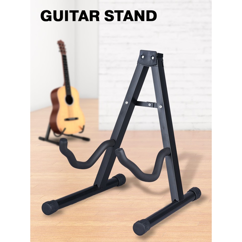 ขาตั้งกีตาร์แบบพับได้ ที่วางกีตาร์ ขาตั้งกีตาร์แบบพกพา Guitar Stand