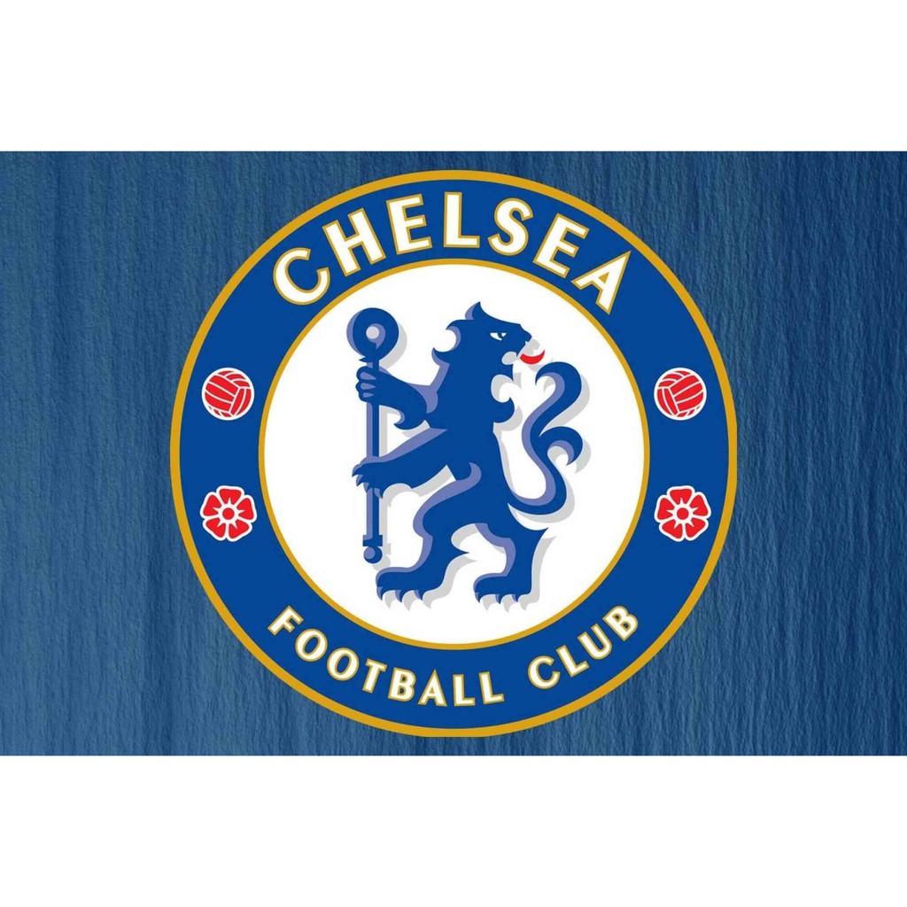 โปสเตอร์ Chelsea เชลซี Logo วอลเปเปอร์ poster ฟุตบอล Football โปสเตอร์ฟุตบอล ตกแต่งผนัง ตกแต่งบ้าน