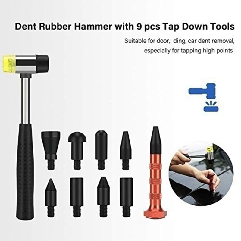 23Pcs Automotive Paintless Dent Repair Removal Tools Puller Kits Hail ...