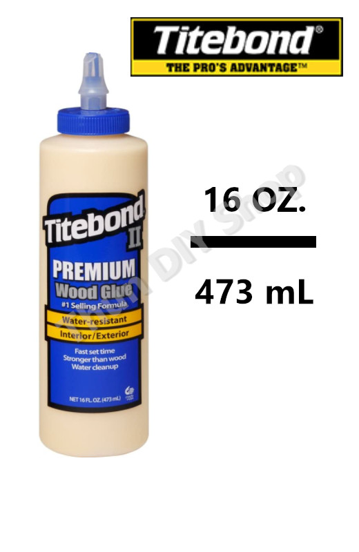 กาวงานไม้ Titebond II Premium Wood Glue ขนาด 16 Oz.