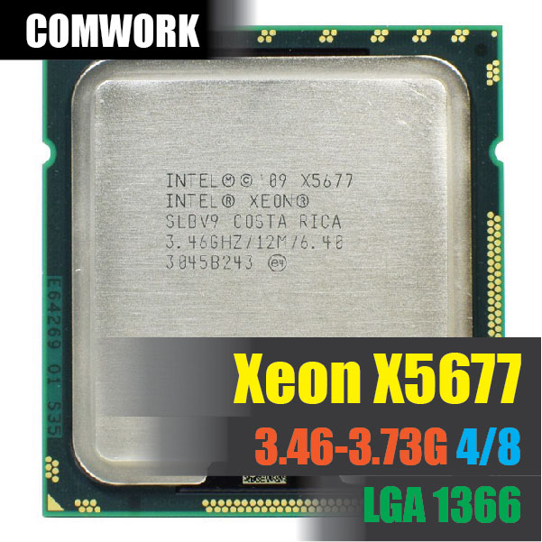 ซีพียู Intel XEON X5677 LGA 1366 CPU PROCESSOR X58 MAC PRO 2010 2012 WORKSTATION SERVER DELL HP COMWORK