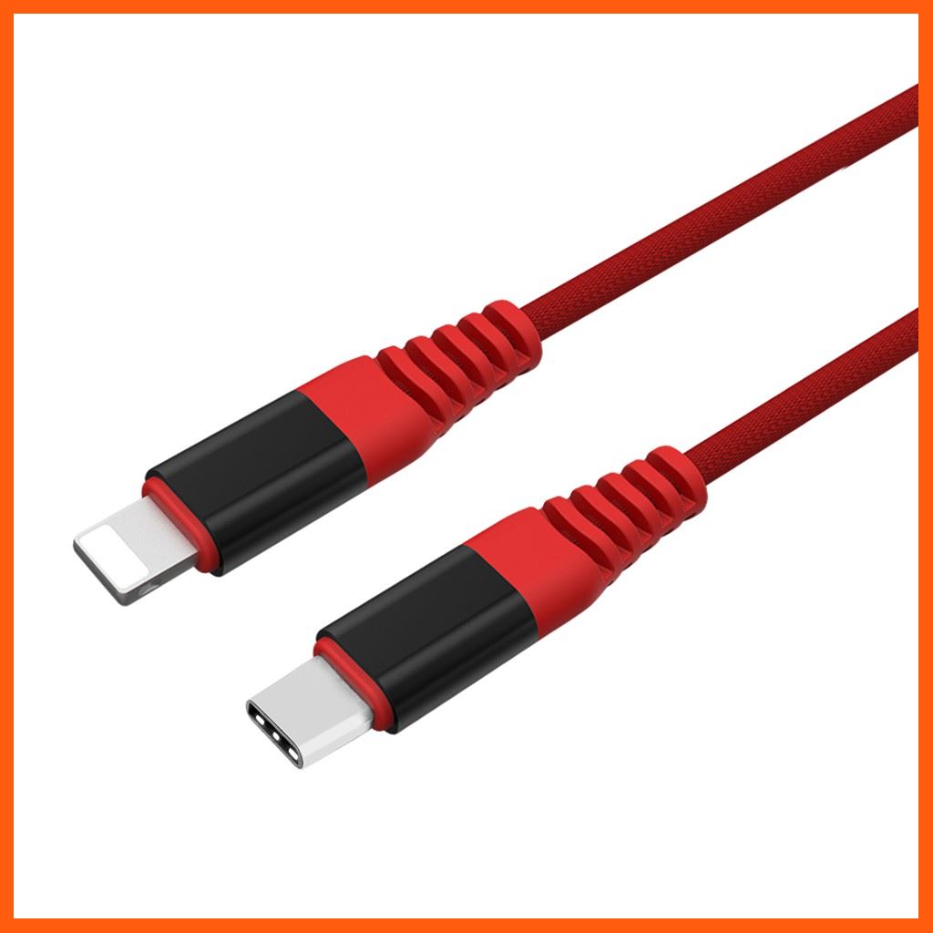 ลดราคา USB Type-C to Lightning Power Delivery Charging Cable #ค้นหาสินค้าเพิ่ม สายสัญญาณ HDMI Ethernet LAN Network Gaming Keyboard HDMI Splitter Swithcher เครื่องมือไฟฟ้าและเครื่องมือช่าง คอมพิวเตอร์และแล็ปท็อป