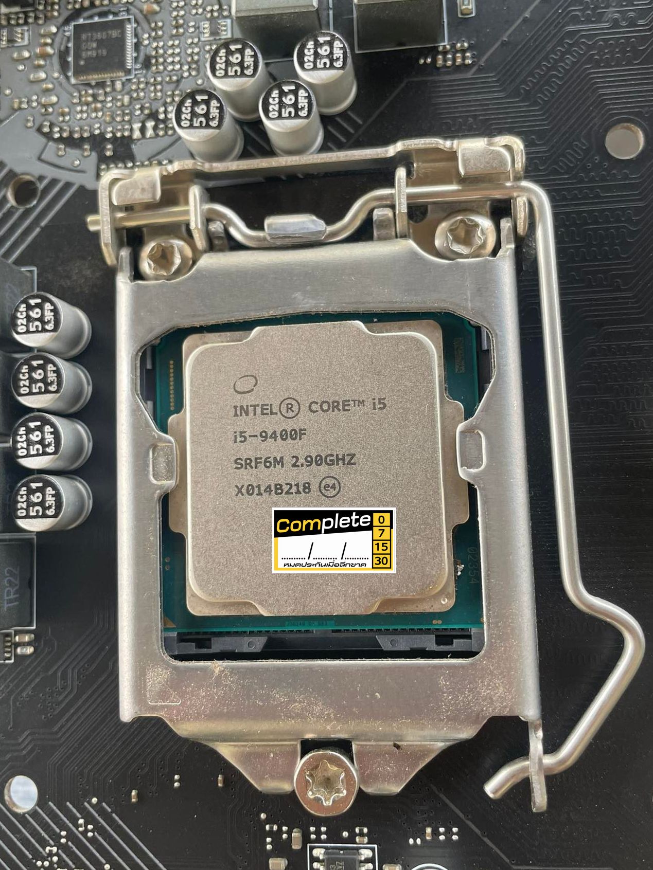 ซีพียูCPUi59400F2.90GhzSocket1151V2Coff Lake Refreshแถมฟรีซิลิโคน