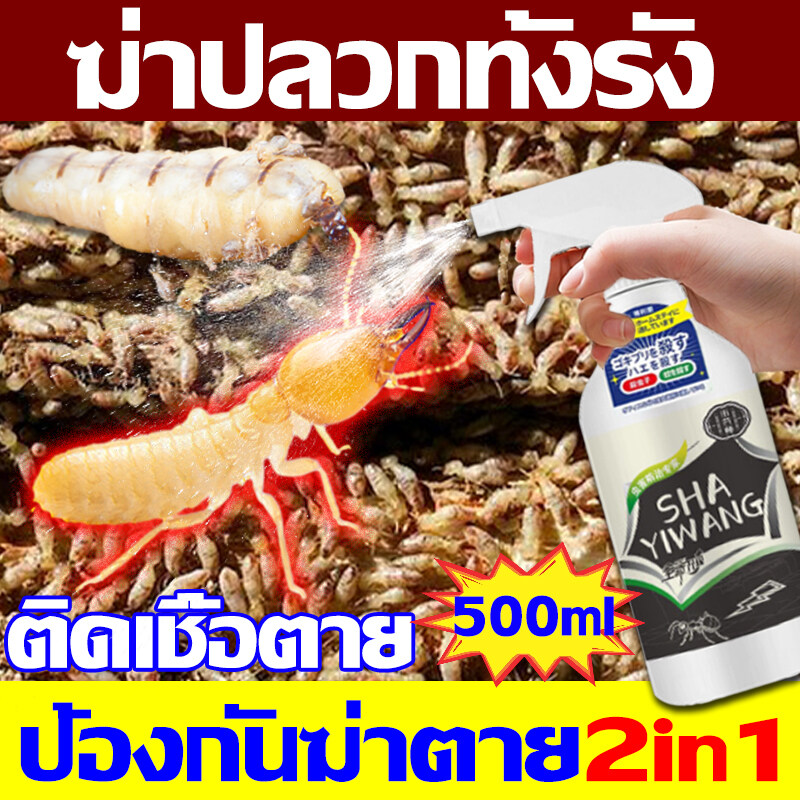 500ml, Long-Lasting Effect, Use the Medicine Once, Kills the Entire Nest, Colorless and Odorless. Not Harmful to People and Pets. Eliminates Termites, Eliminates Termite Nests, Termite Bait, Termite Killer, Termite Injection, Termite Medicine, 100% Effect ราคา 79 บาท*ส่งฟรี